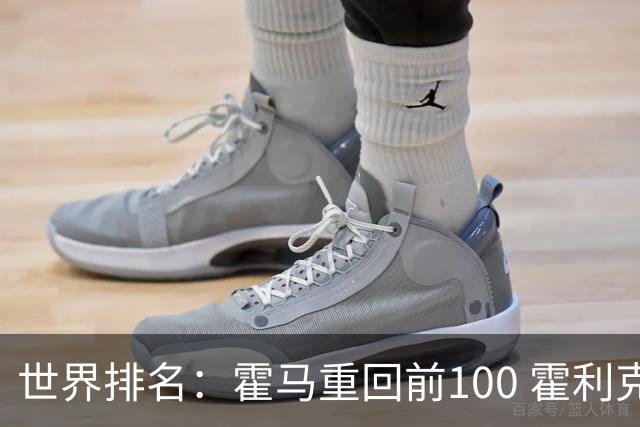 世界排名：霍马重回前100 霍利克夺冠进前150