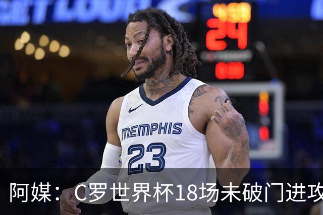 阿媒：C罗世界杯18场未破门进攻球员最多，算上后卫门将后C罗排20
